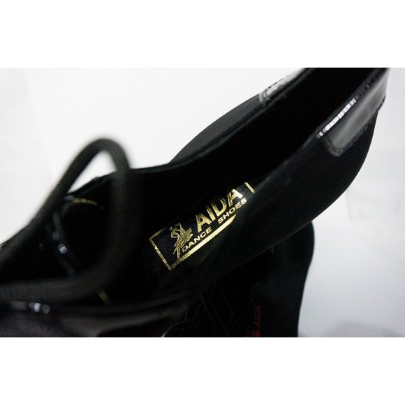 NEW Aida Men's Standard Smooth Shoes ballroom dancing size 28 black laced 11US - Picture 10 of 10
